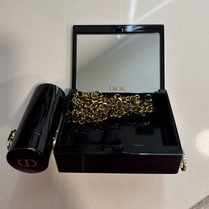 Dior beauty lipstick case purse